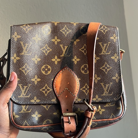 Vintage Louis Vuitton Monogram Cartouchiere MM Crossbody - Picture 15 of 15